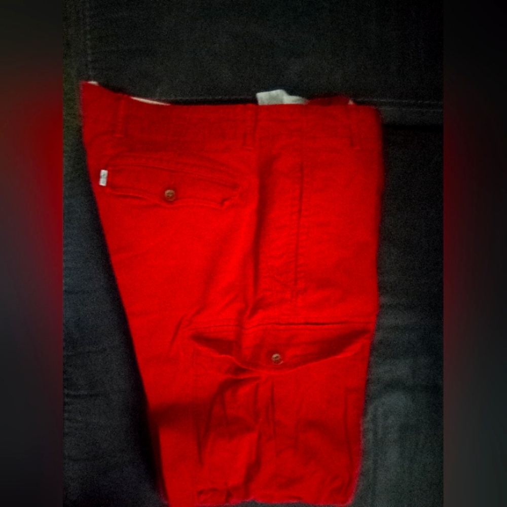 Levi's Red Cargo Pants 36x30